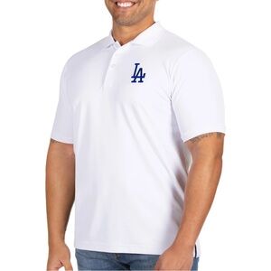 Fanatics Los Angeles Dodgers Antigua Par Polo Shirt  Sports Golf Baseball NWT